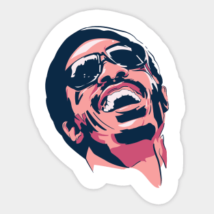 Stevie “The Genius” Wonder Sticker